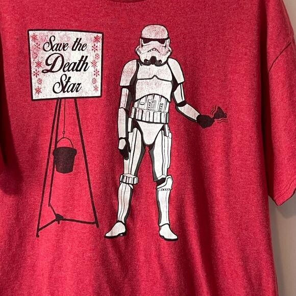 Star Wars Men's Storm Trooper TShirt Size Large - Picture 2 of 4